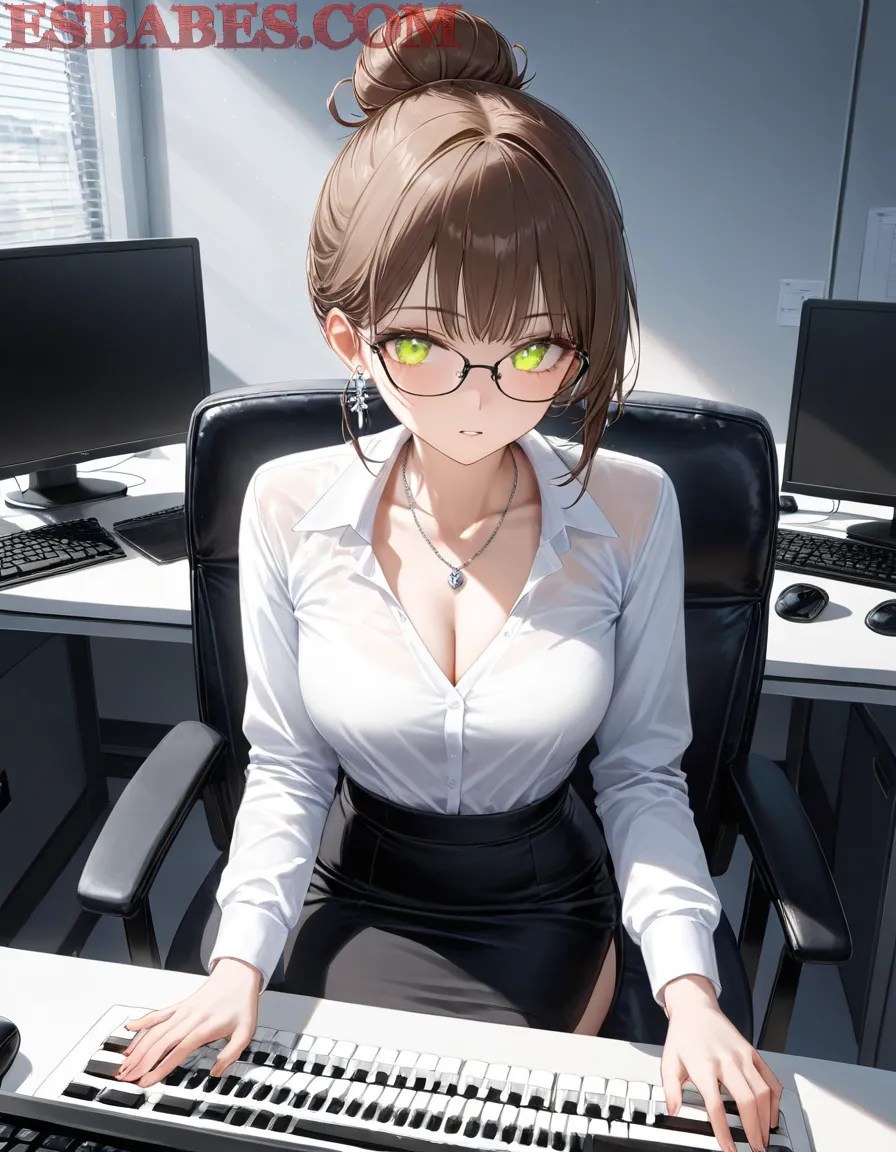 Arte ilustración increíble de Anime Online Blue Box New Anime Erotic Maid generado por IA