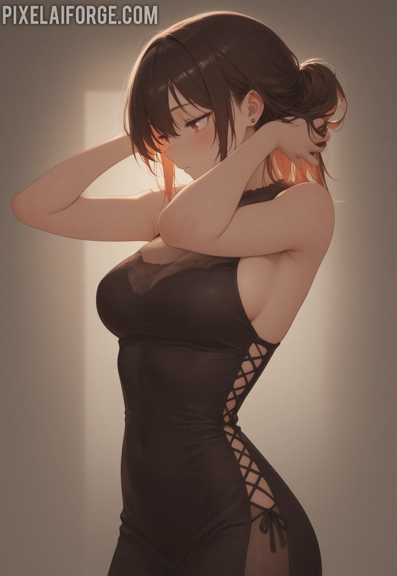 Arte ilustración increíble de Anime Yoasobi Lazarus Anime Merch Moe generado por IA