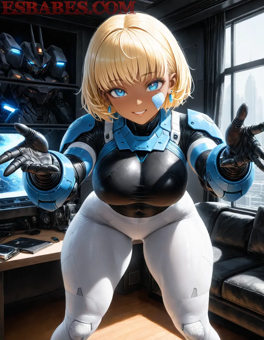 Arte ilustración increíble de Anna Aj Hermosa generado por IA