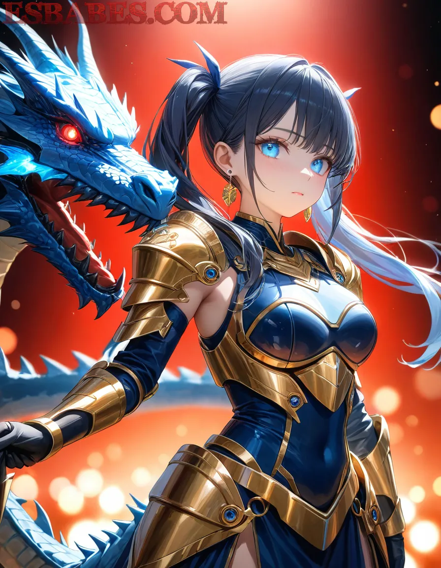 Arte ilustración increíble de Anna Kami generado por IA