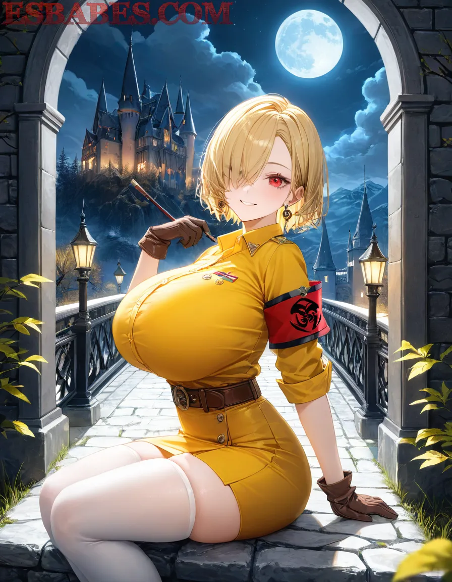 Arte ilustración increíble de Annette Schwarz Tremendo Anal generado por IA