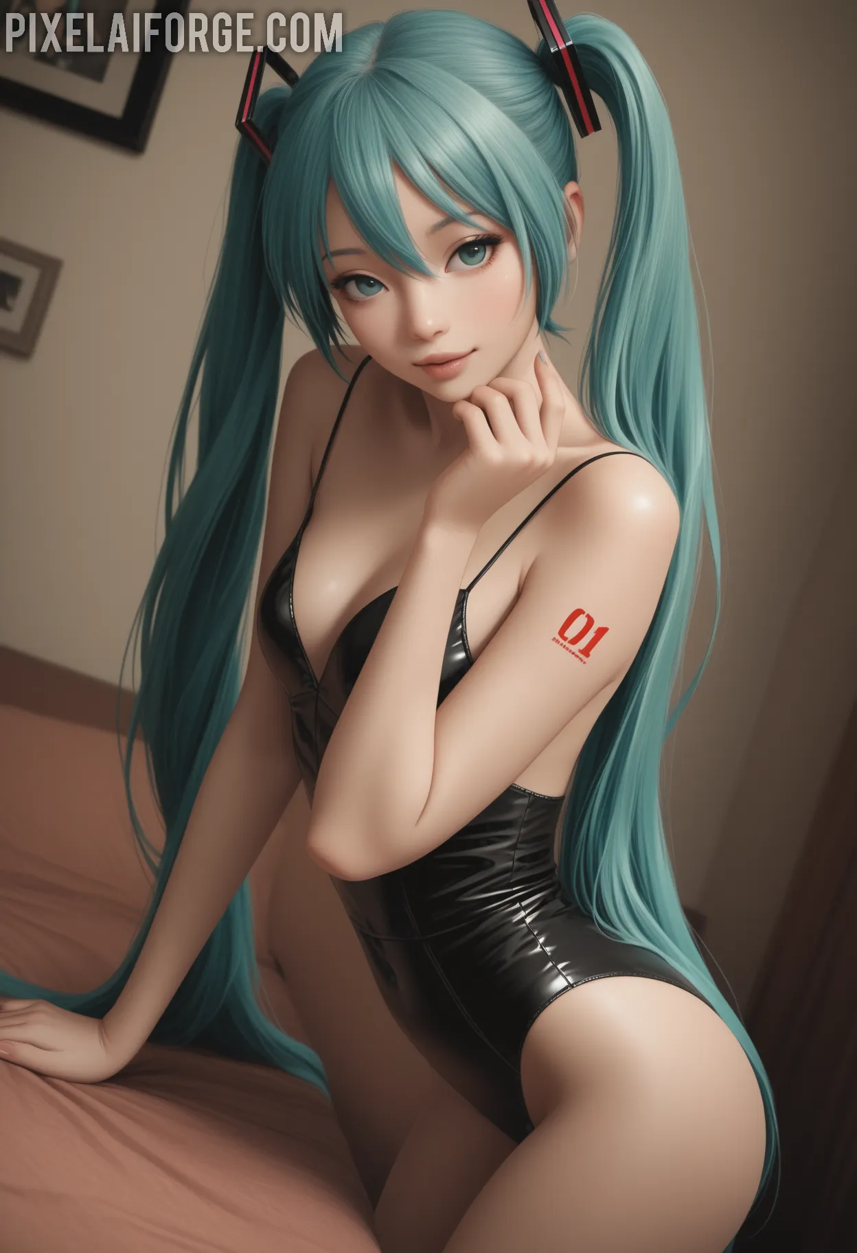 Arte ilustración increíble de Apothecary Diaries Cosplay Samurai Champloo Funimation Kemonomimi generado por IA