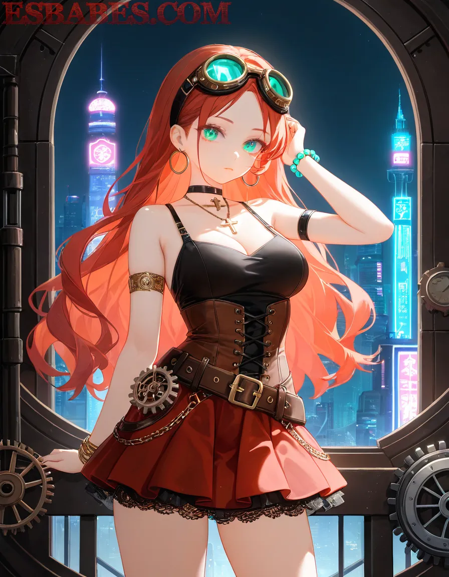 Arte ilustración increíble de Ashley Doll Desnuda En Pantaloncito Corto generado por IA