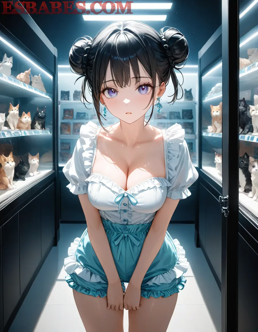 Arte ilustración increíble de Best Anime Anime Season Cosplay Anime Ero Maid generado por IA