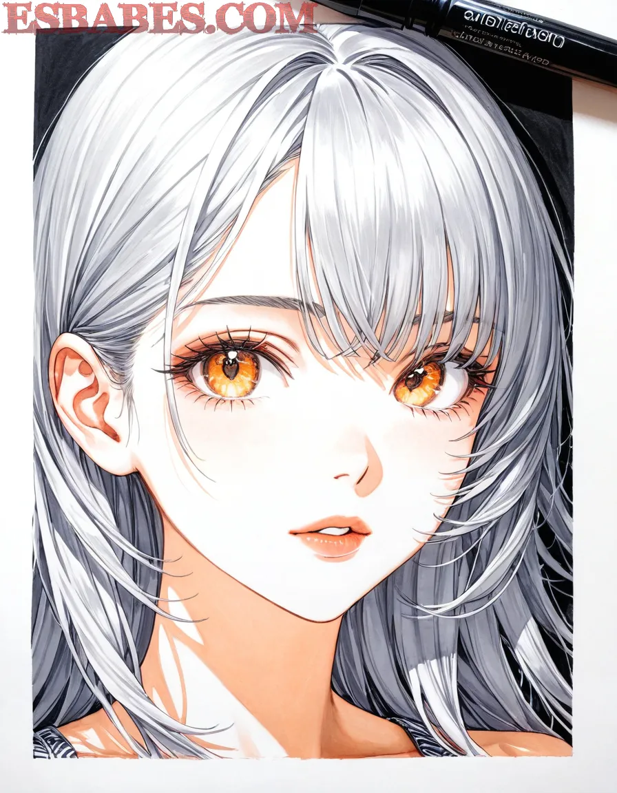 Arte ilustración increíble de Best Anime Oshi No Ko Blue Box Anime Streaming Maid generado por IA