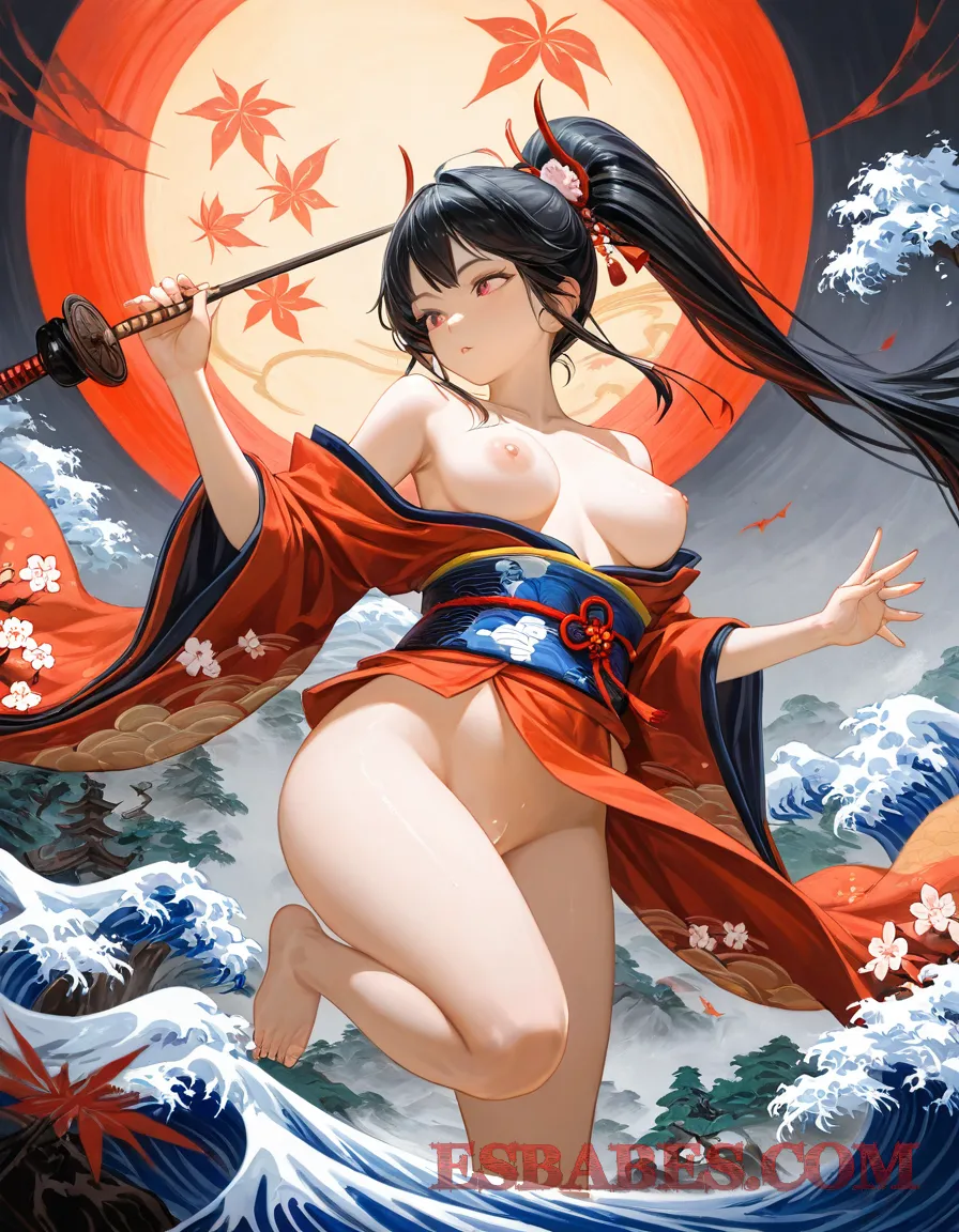 Arte ilustración increíble de Chicas 10 Elegantes Modelos Rusas Al Desnudo generado por IA