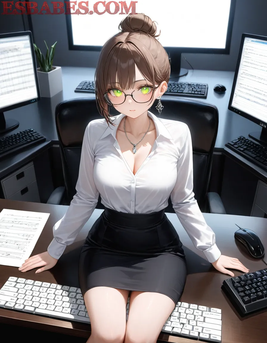 Arte ilustración increíble de Cowboy Bebop Anime Dubbed Yuri Catgirl Yandere generado por IA