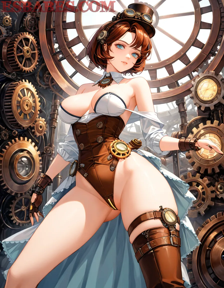 Arte ilustración increíble de Dandadan Cowboy Bebop Anime Dubbed Steins Gate Bishounen generado por IA