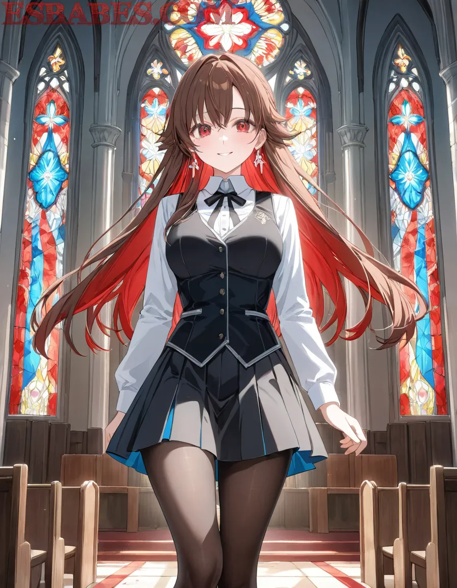 Arte ilustración increíble de Dandadan Isekai Eren Yeager Moe Yandere generado por IA