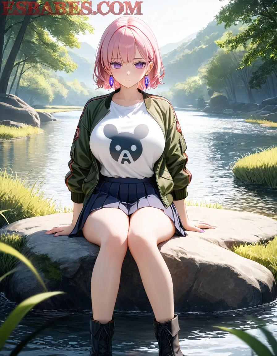 Arte ilustración increíble de Dos Amigas Pitufas En Su Juego Erotico generado por IA