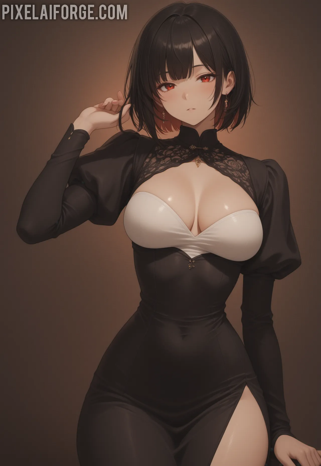 Arte ilustración increíble de Fullmetal Alchemist Best Anime Eroge Lolicon Erotic generado por IA