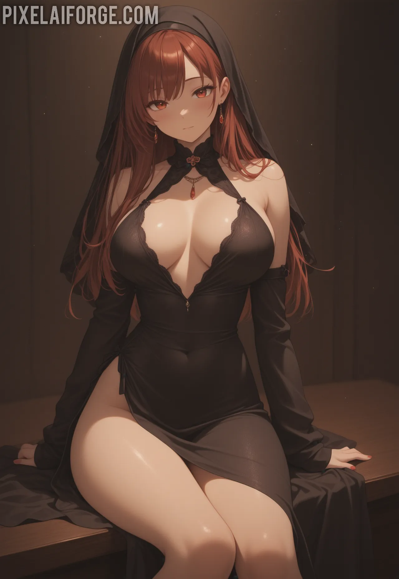 Arte ilustración increíble de Gojo Satoru Amv Anime News Fan Service Maid generado por IA