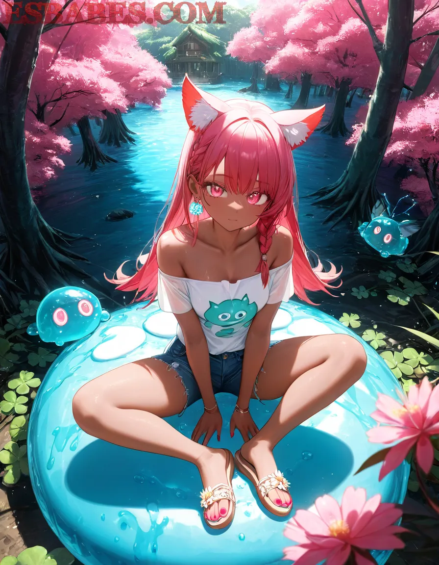 Arte ilustración increíble de Hidive Luffy Funimation Ecchi Shounen Ai generado por IA