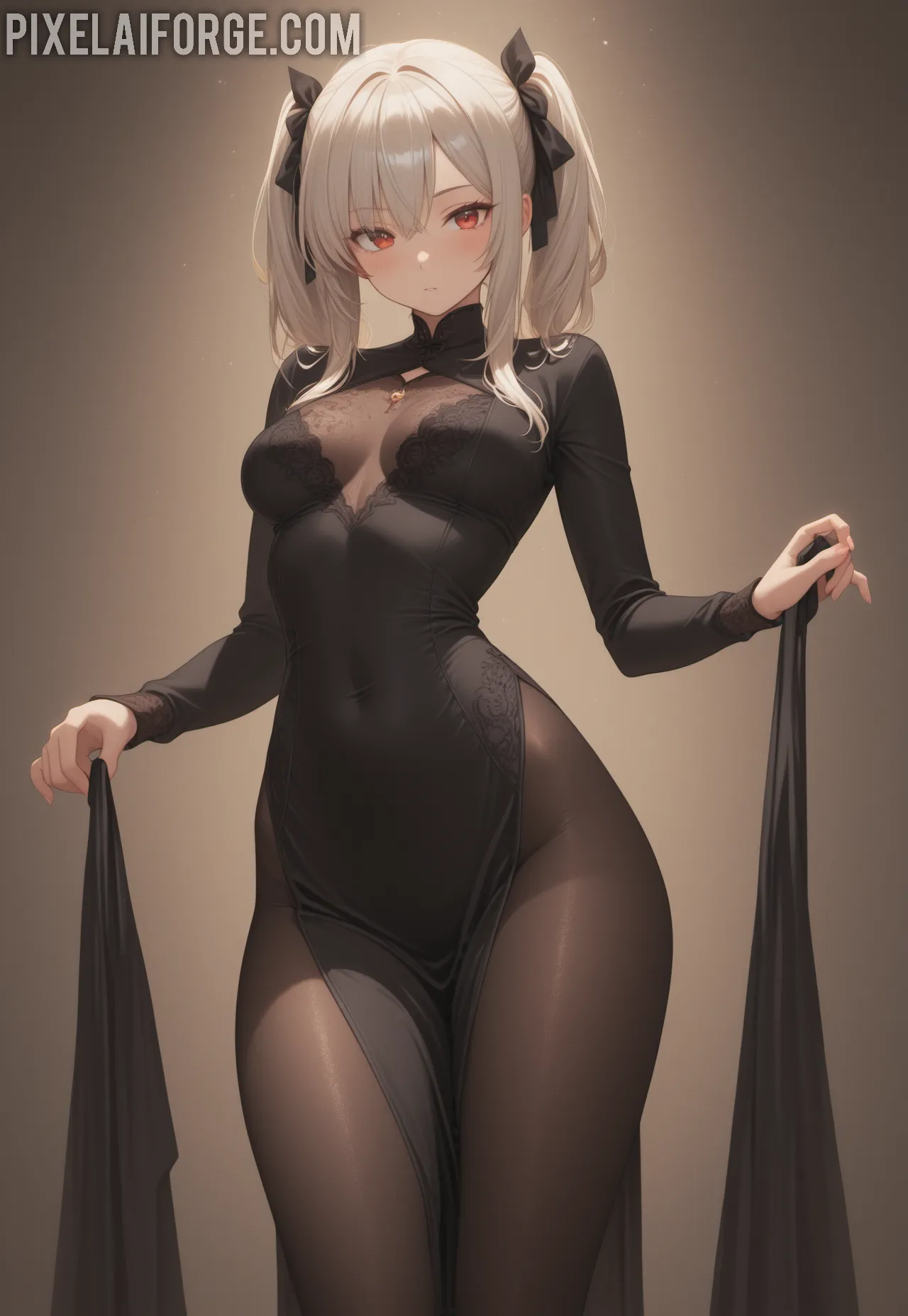 Arte ilustración increíble de Jovencitas Tatuadas generado por IA