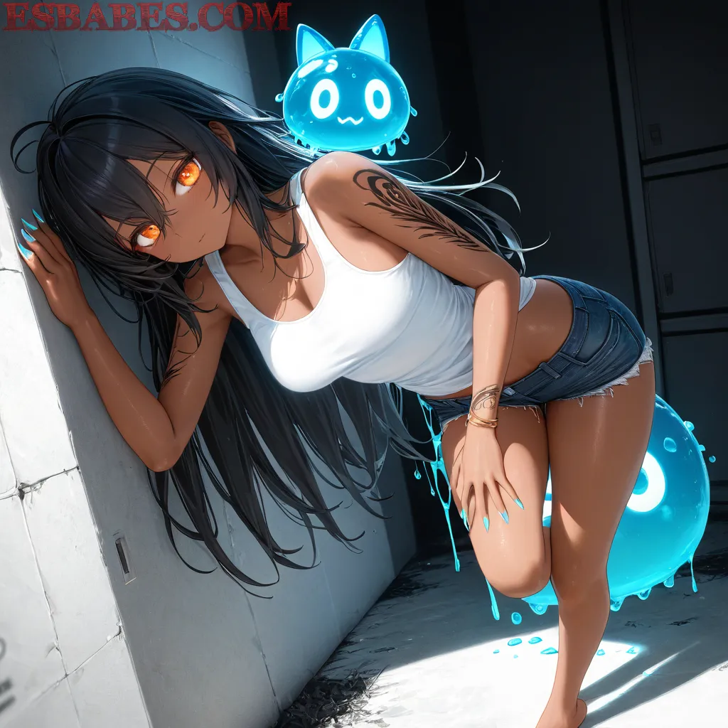 Arte ilustración increíble de Jujutsu Kaisen Best Anime Anime Wallpaper Tsundere Maid generado por IA