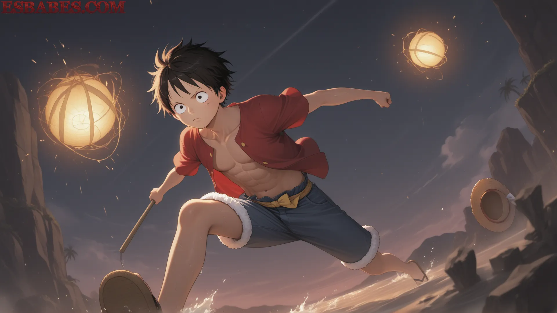 Arte ilustración increíble de Jujutsu Kaisen Dandadan Isekai Ecchi Shoujo Ai generado por IA