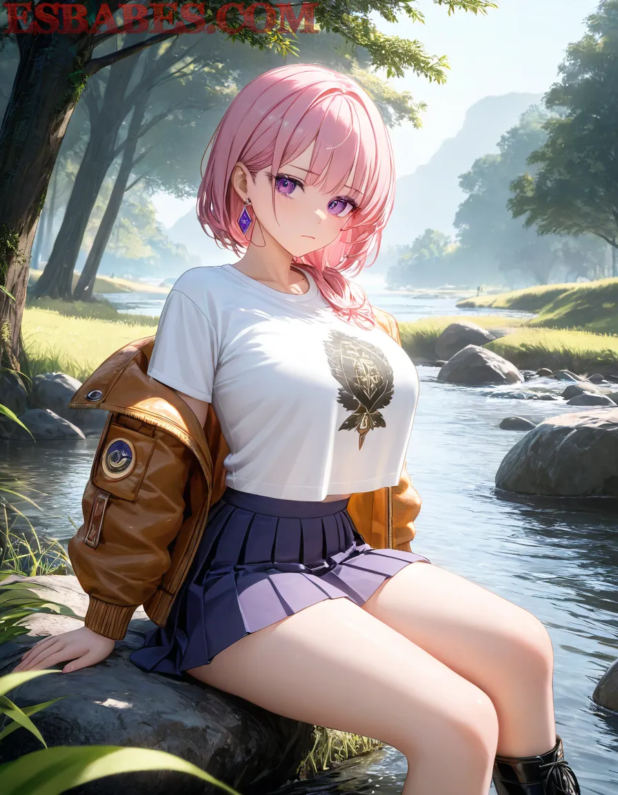 Arte ilustración increíble de Kaiju No 8 Cowboy Bebop Anime Streaming Harem Senpai generado por IA