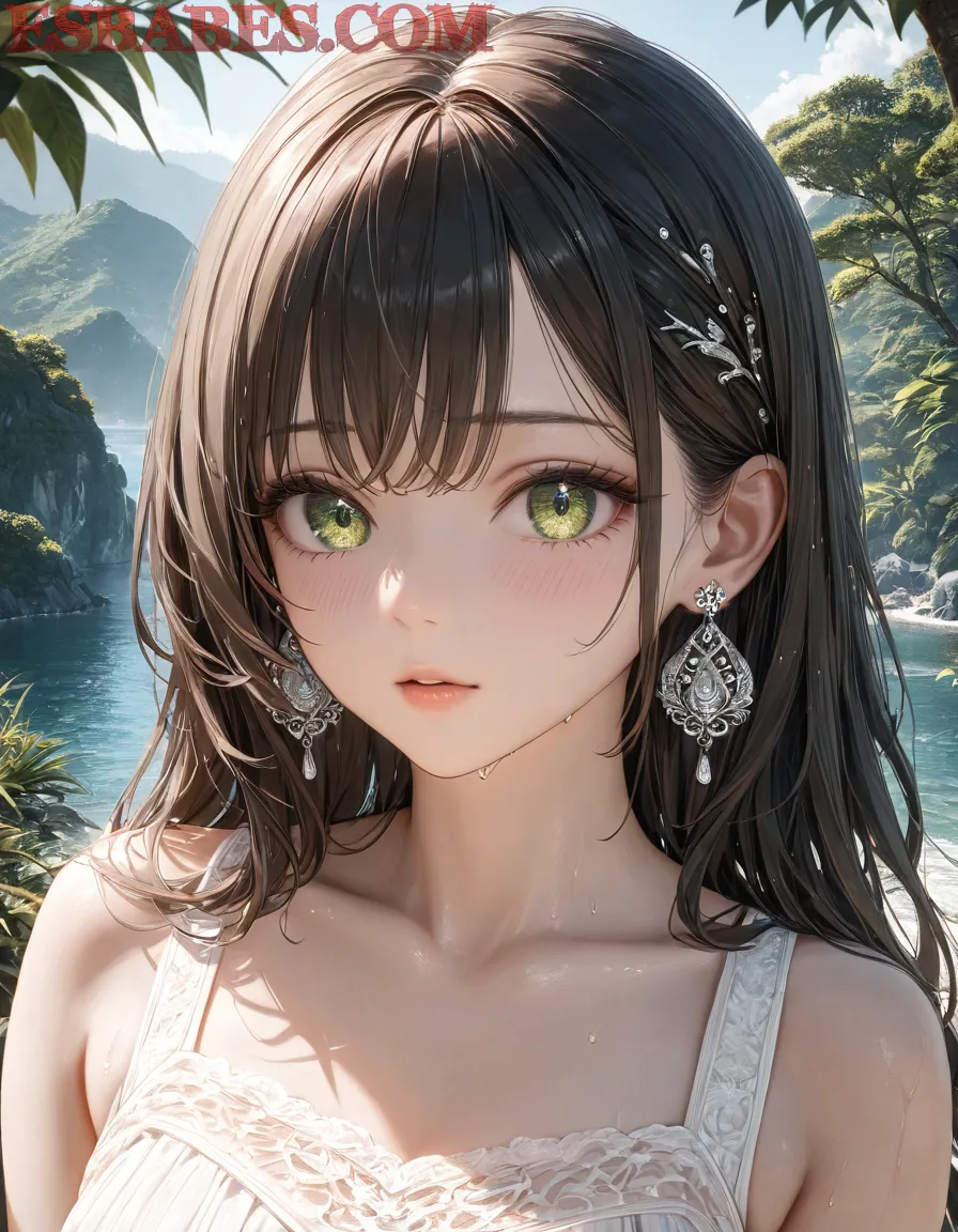 Arte ilustración increíble de Kaiju No 8 Shojo Goku Anime Wallpaper Erotic generado por IA