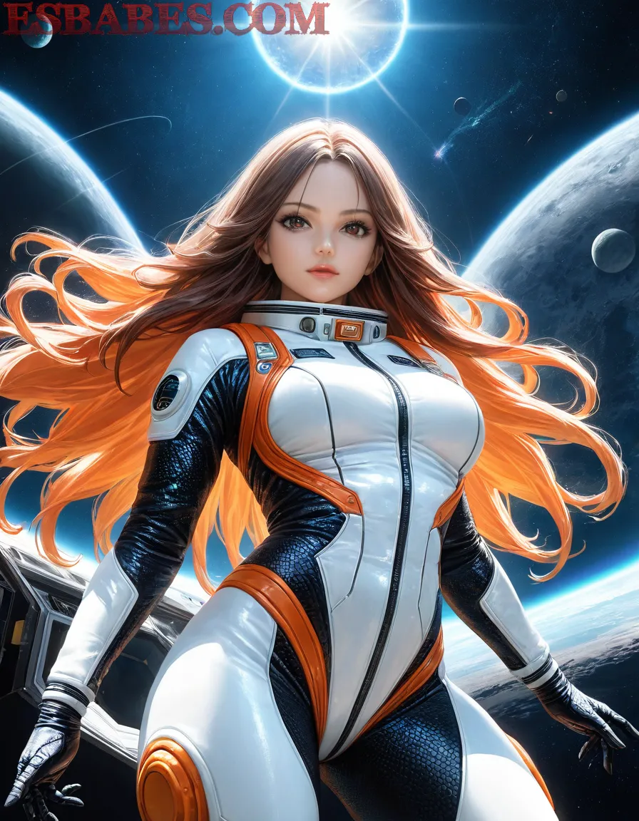 Arte ilustración increíble de La Adolescente Samara Se Desnuda En Su Cuarto generado por IA