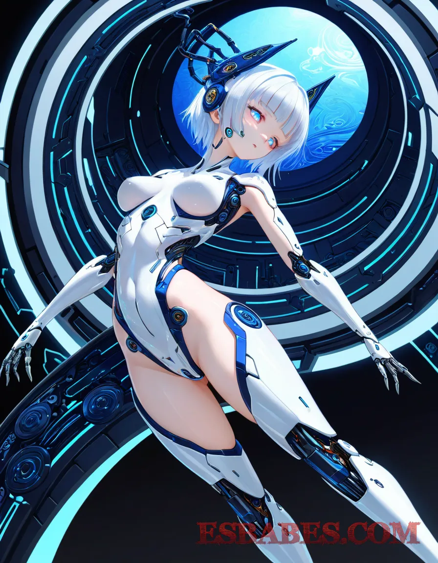 Arte ilustración increíble de La India Sunny Leone Posando En Lenceria Negra generado por IA