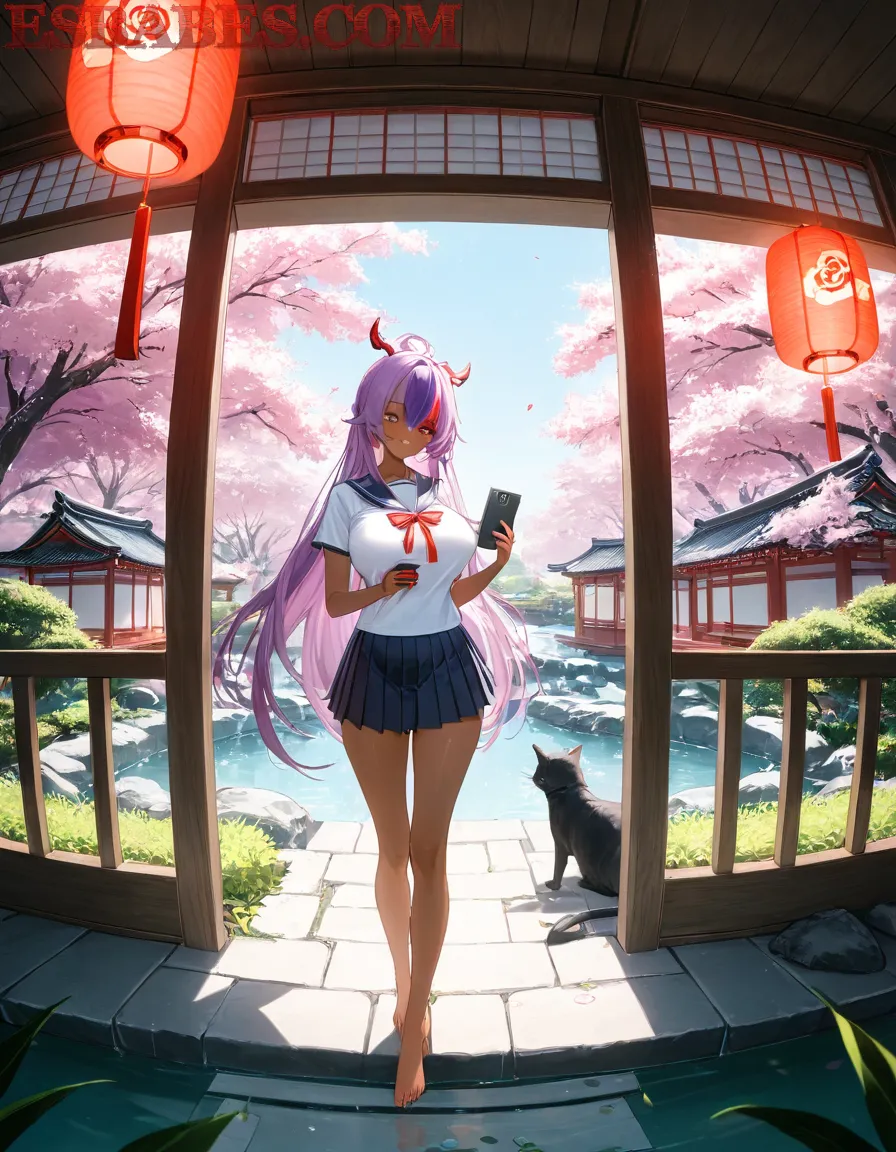 Arte ilustración increíble de Lazarus Eren Yeager Funimation Fan Service Reverse Harem generado por IA