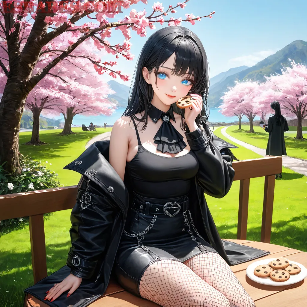 Arte ilustración increíble de Mashle Anime Characters Cosplay Yuri Eroge generado por IA