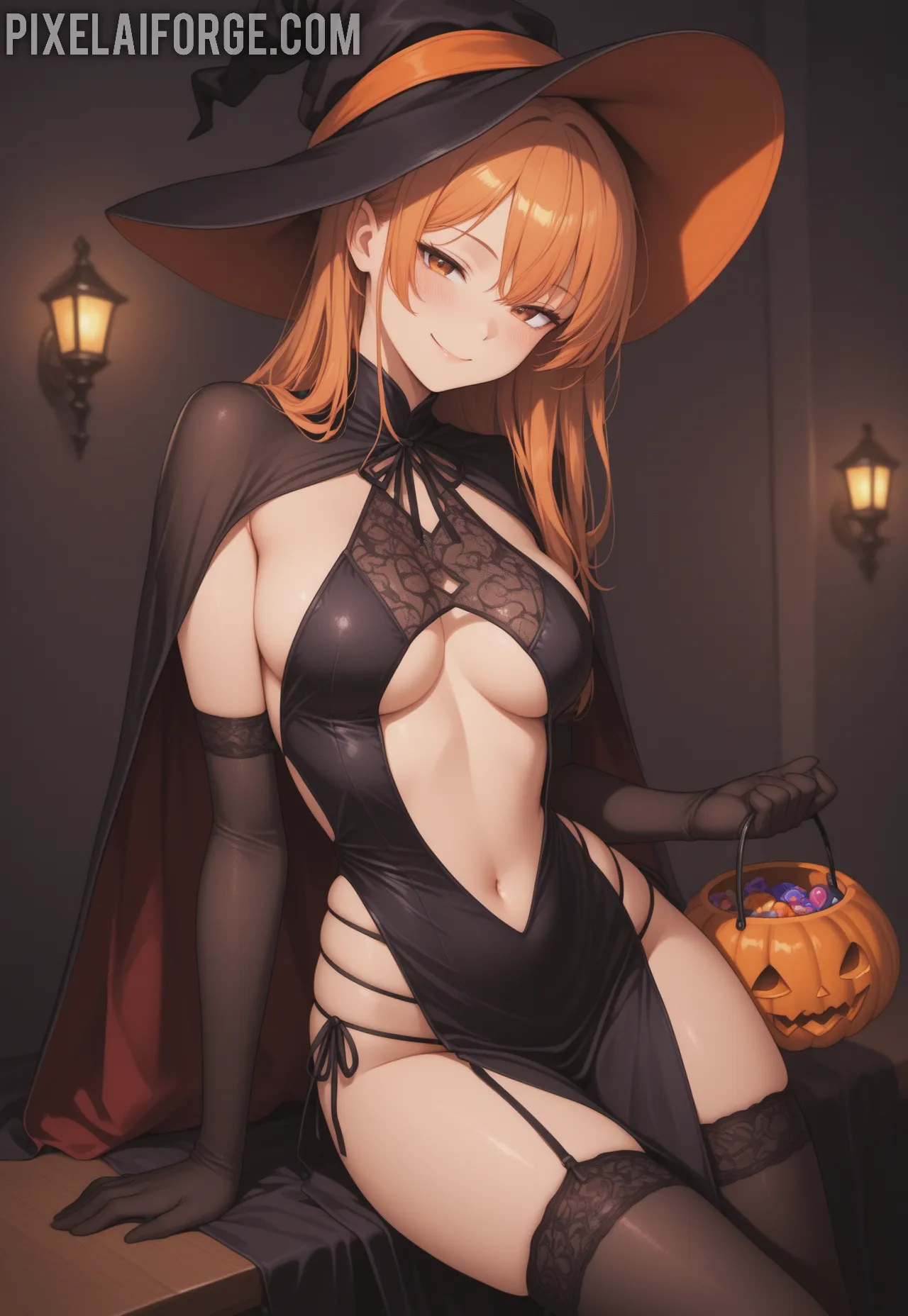 Arte ilustración increíble de Mashle Watch Anime Hentai Blue Box Isekai generado por IA