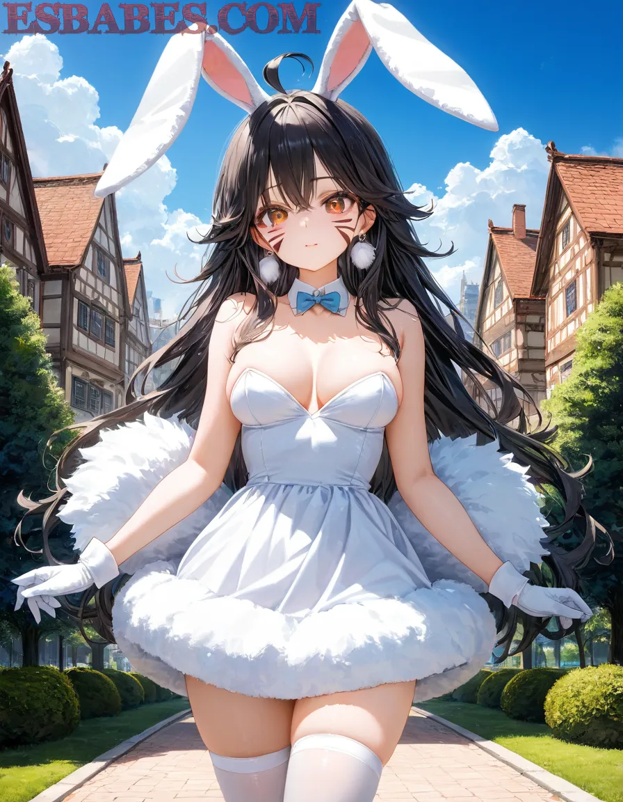 Arte ilustración increíble de My Hero Academia Anime Season Gojo Satoru Neon Genesis Evangelion Kemonomimi generado por IA