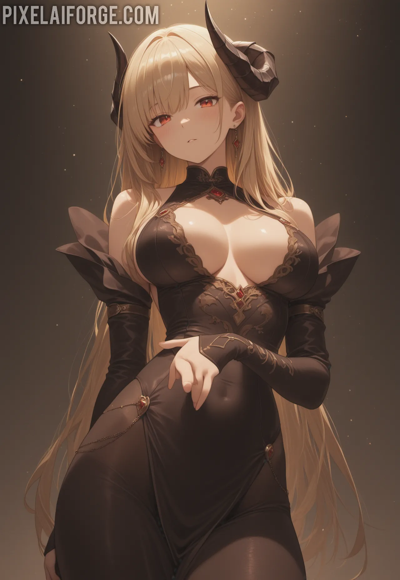 Arte ilustración increíble de Naruto Samurai Champloo Hidive Catgirl Moe generado por IA