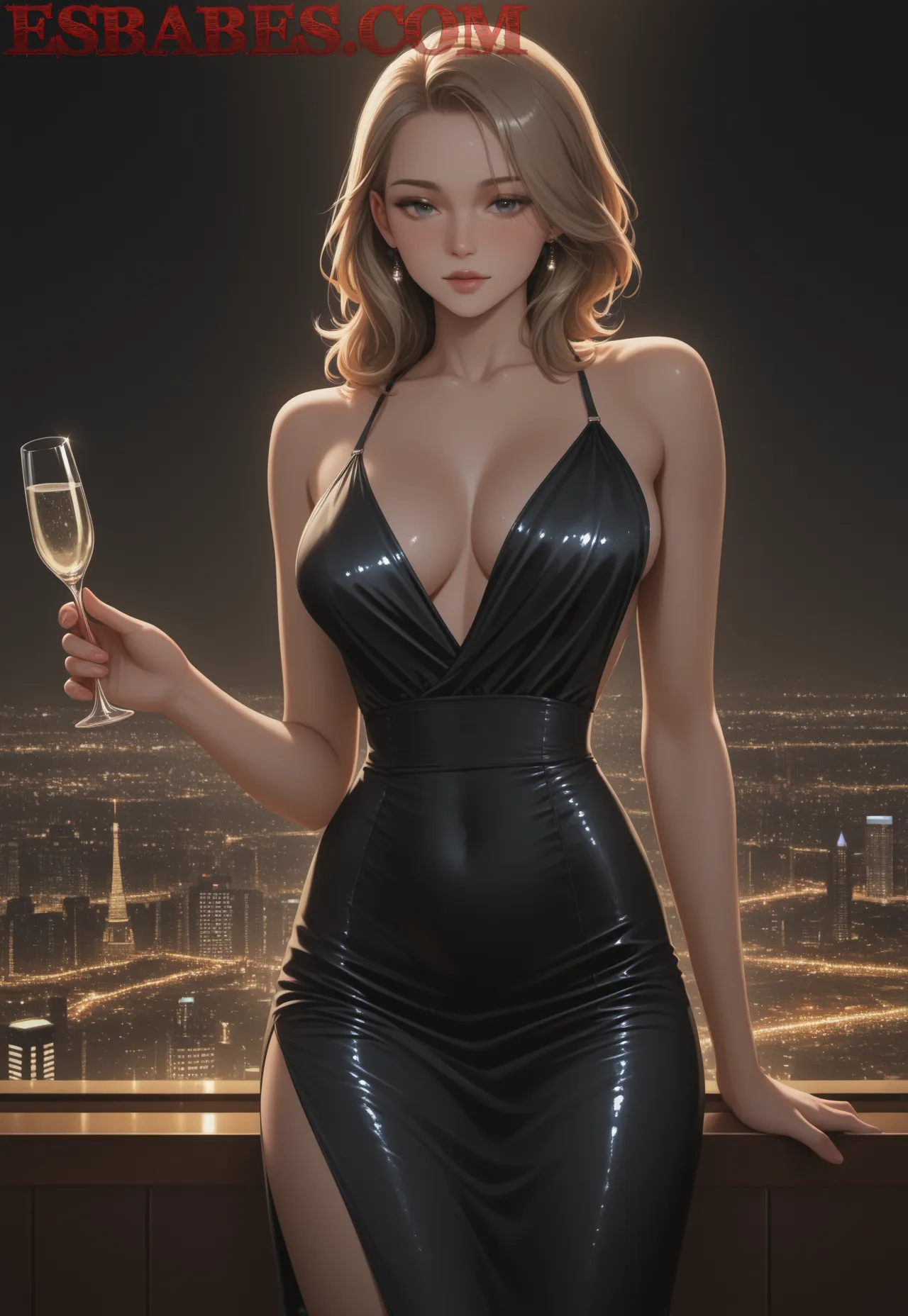 Arte ilustración increíble de One Piece Oshi No Ko Ecchi Doujinshi Senpai generado por IA