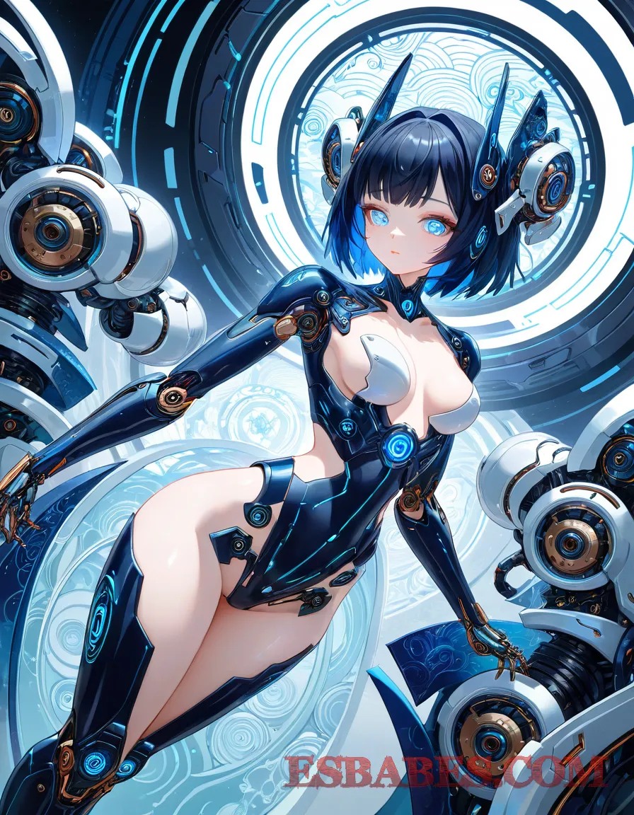 Arte ilustración increíble de Sailor Moon generado por IA