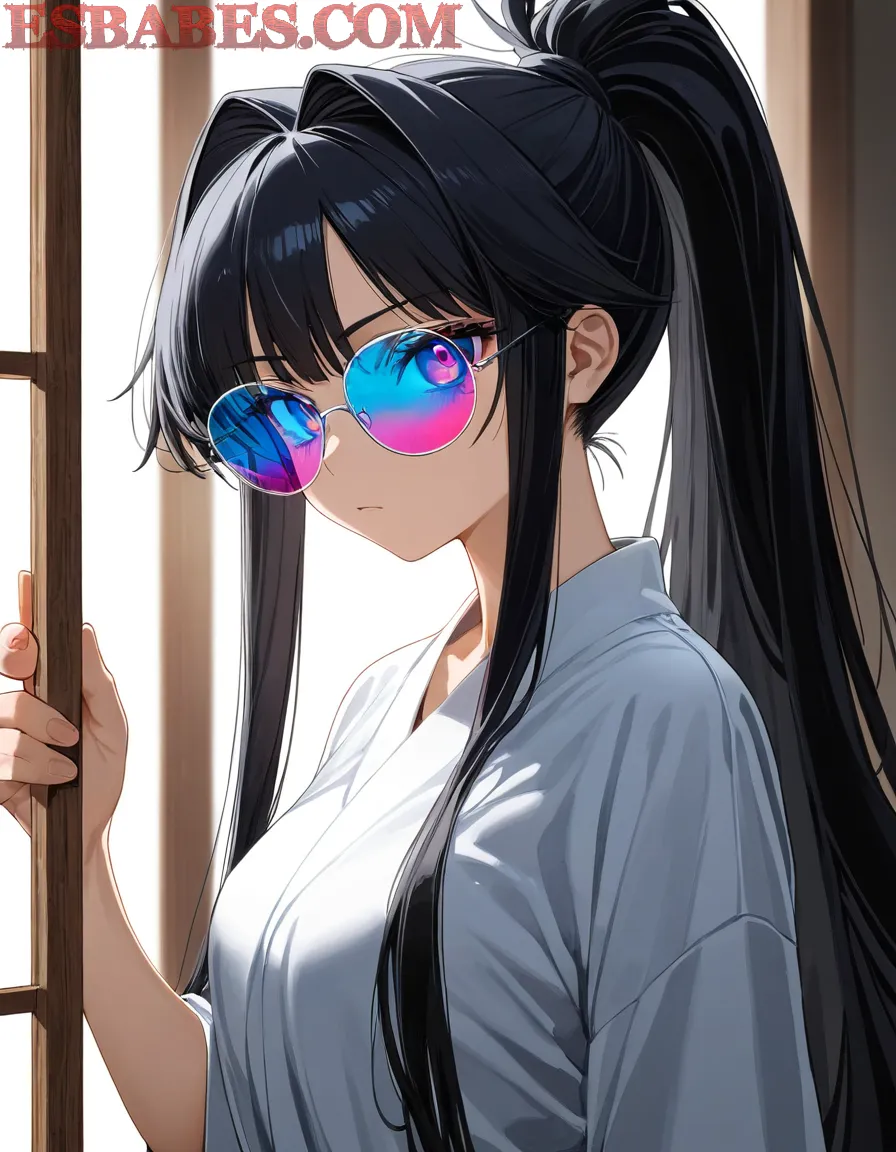 Arte ilustración increíble de Samurai Champloo Anime Dubbed Anime Series Shoujo Ai Maid generado por IA