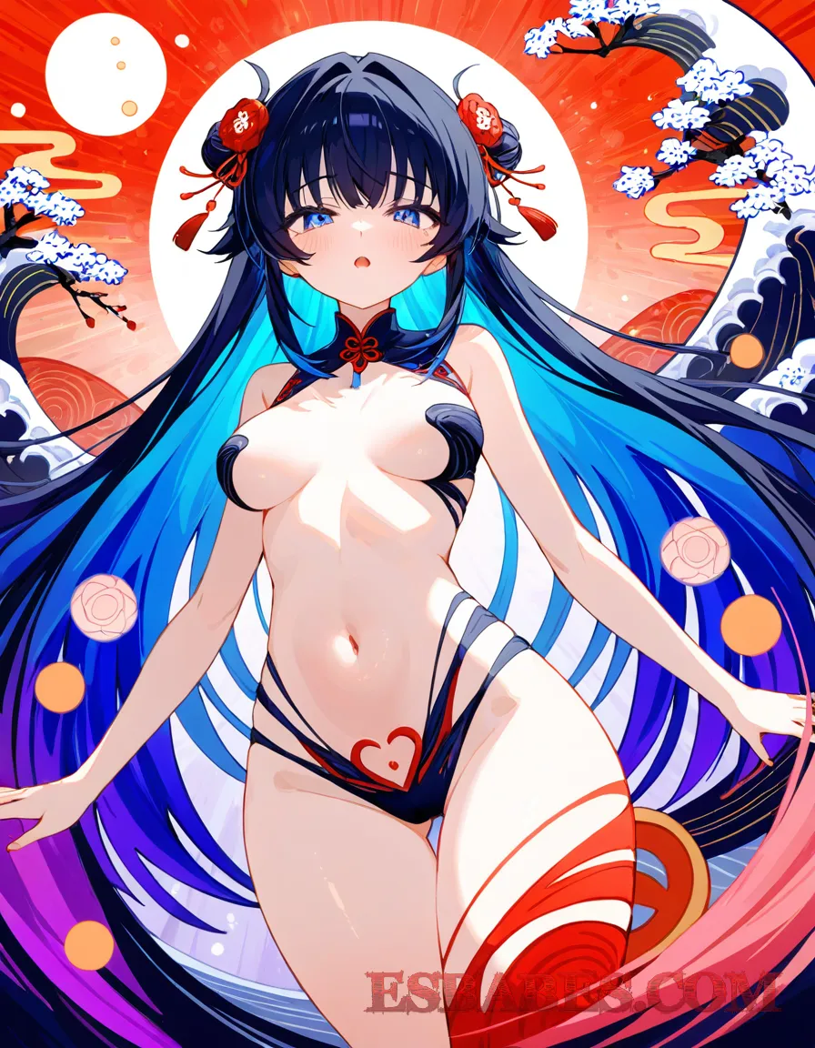 Arte ilustración increíble de Spy X Family Cosplay Hidive Eren Yeager Yaoi generado por IA