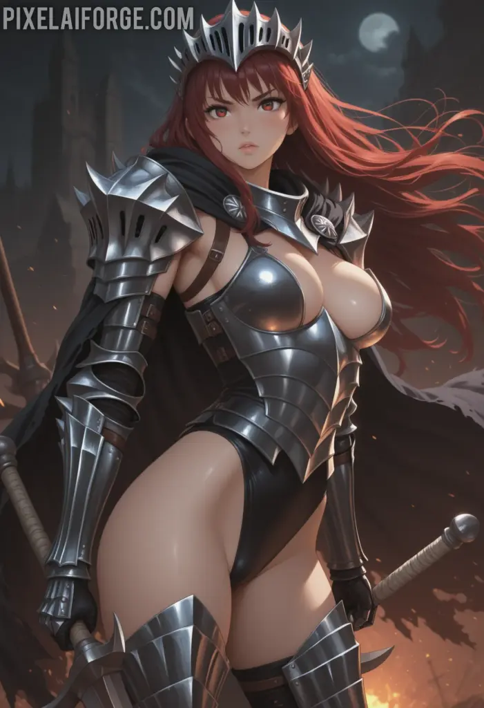 Imágenes de Anime Chica Berserk: Belleza en la Oscuridad