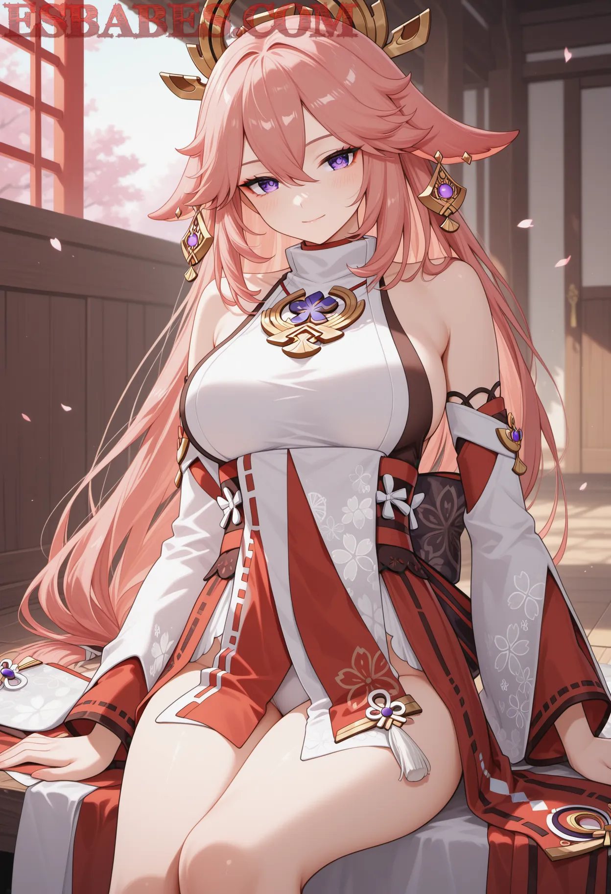 Arte ilustración increíble de Anime Girl Anime Season Isekai Funimation Maid generado por IA