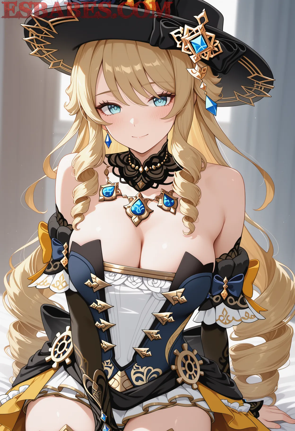 Arte ilustración increíble de Anime Girl Cosplay Blue Box Hidive Neon Genesis Evangelion generado por IA