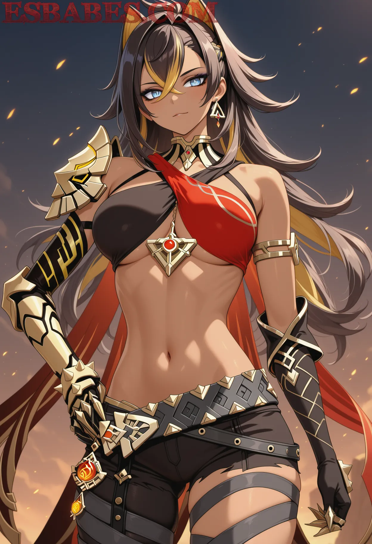 Arte ilustración increíble de Anime Girl Hunter X Hunter Anime Edit New Anime Bishoujo generado por IA