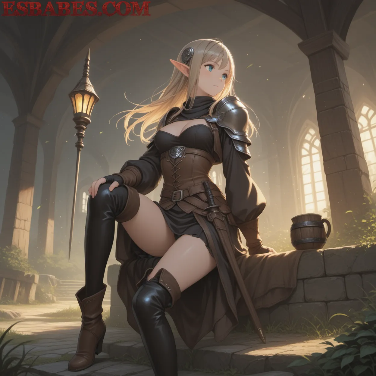 Arte ilustración increíble de Anime Girl Luffy Anime Conventions Steins Gate Vinland Saga generado por IA