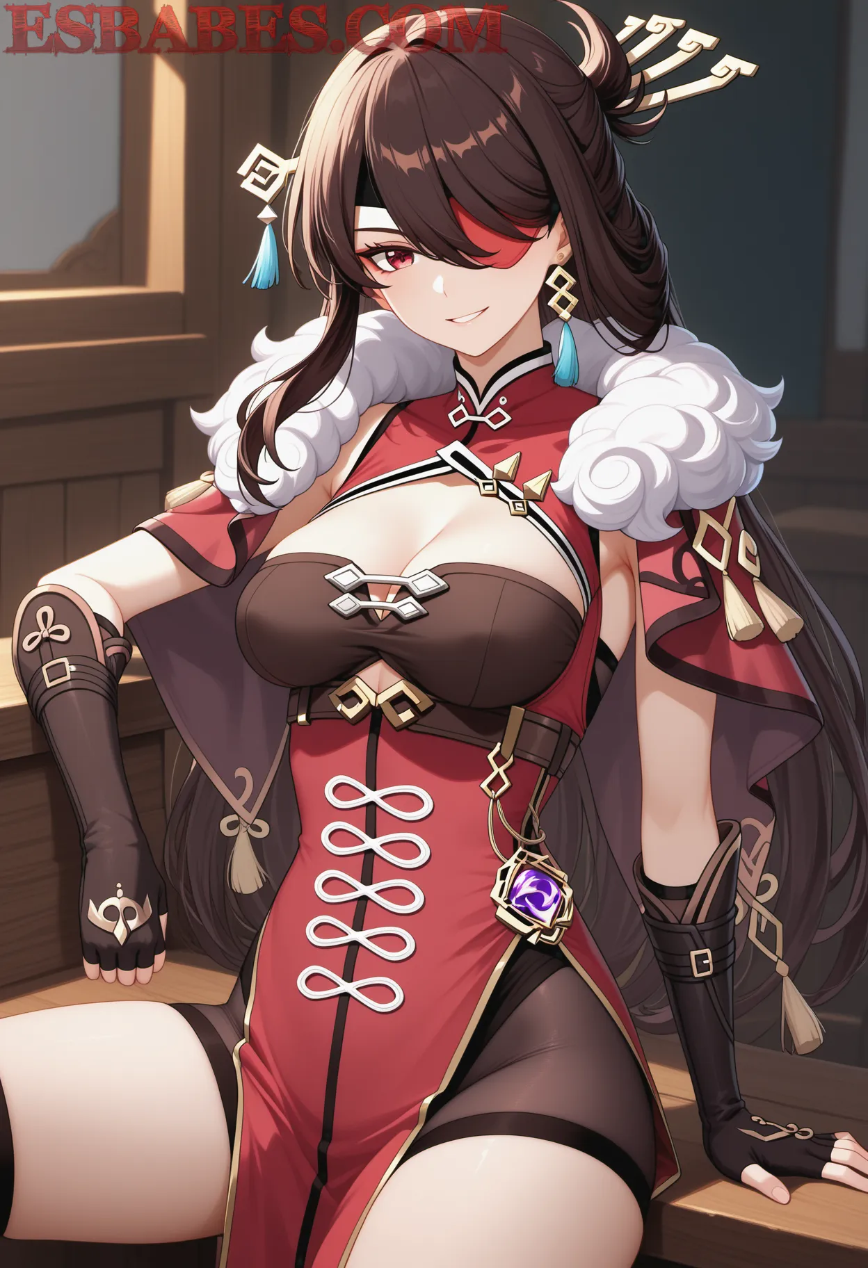 Arte ilustración increíble de Anime Opening Anime Trailer Haikyuu Catgirl Reverse Harem generado por IA