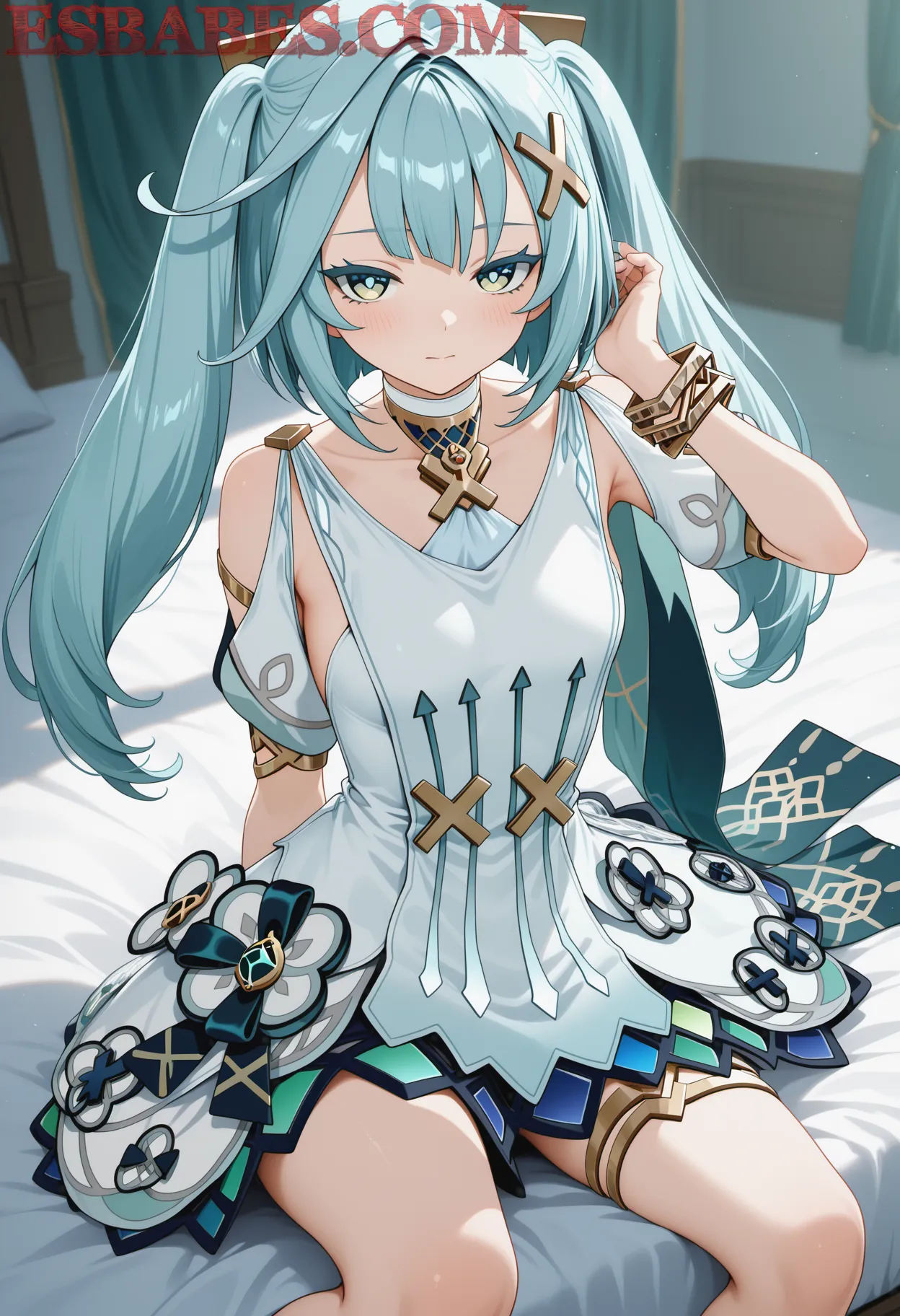 Arte ilustración increíble de Apothecary Diaries Bleach Anime Streaming Amv Funimation generado por IA