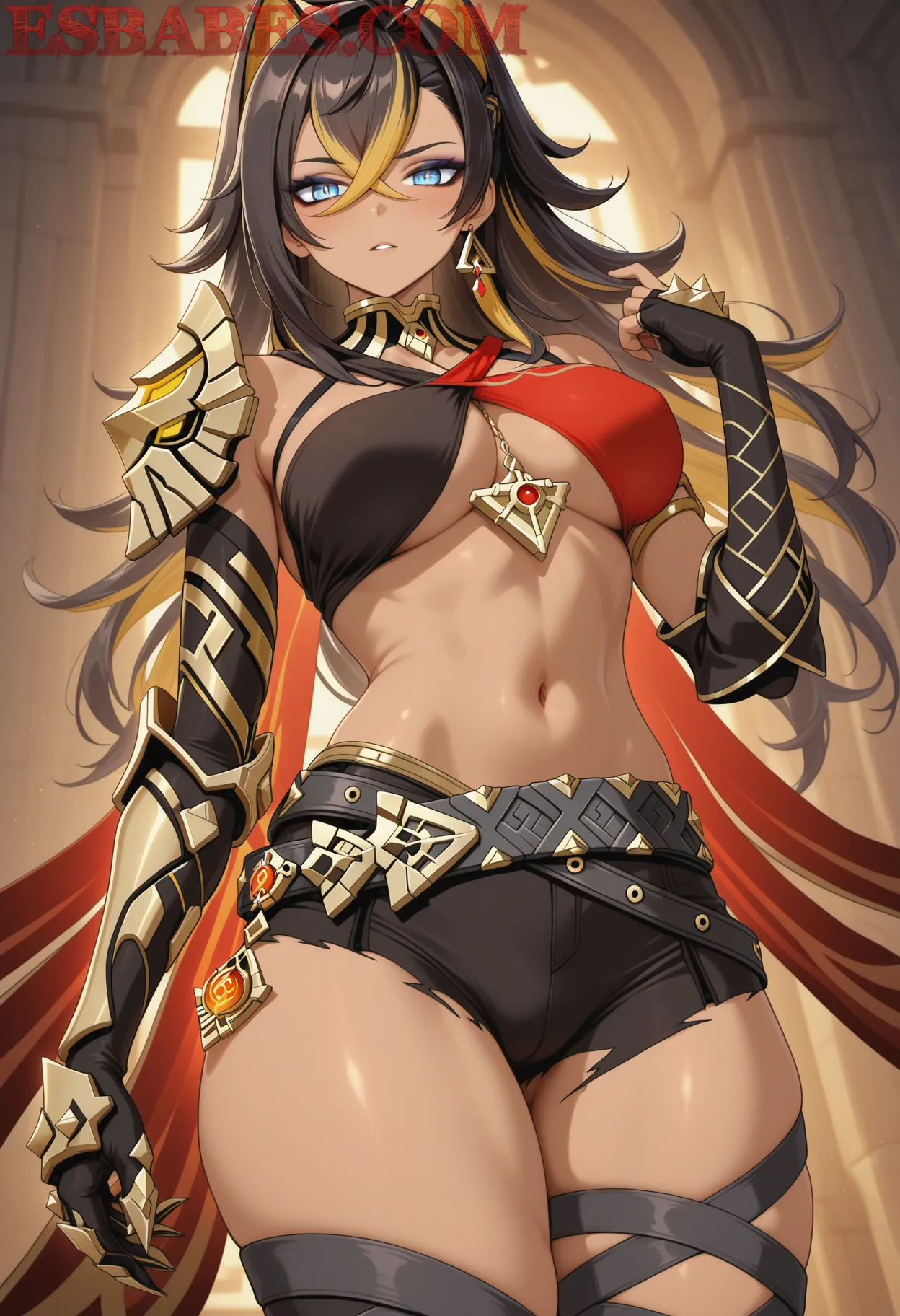 Arte ilustración increíble de Apothecary Diaries Isekai Yuri Reverse Harem Yandere generado por IA