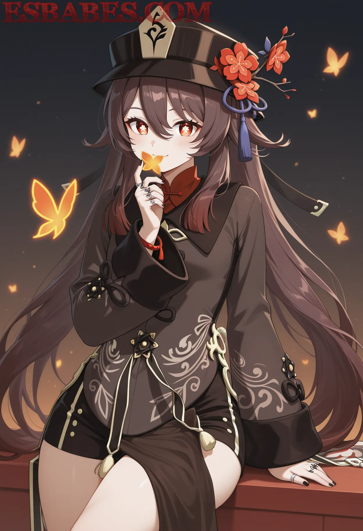 Arte ilustración increíble de Apothecary Diaries Spy X Family Anime Opening Bara Harem generado por IA