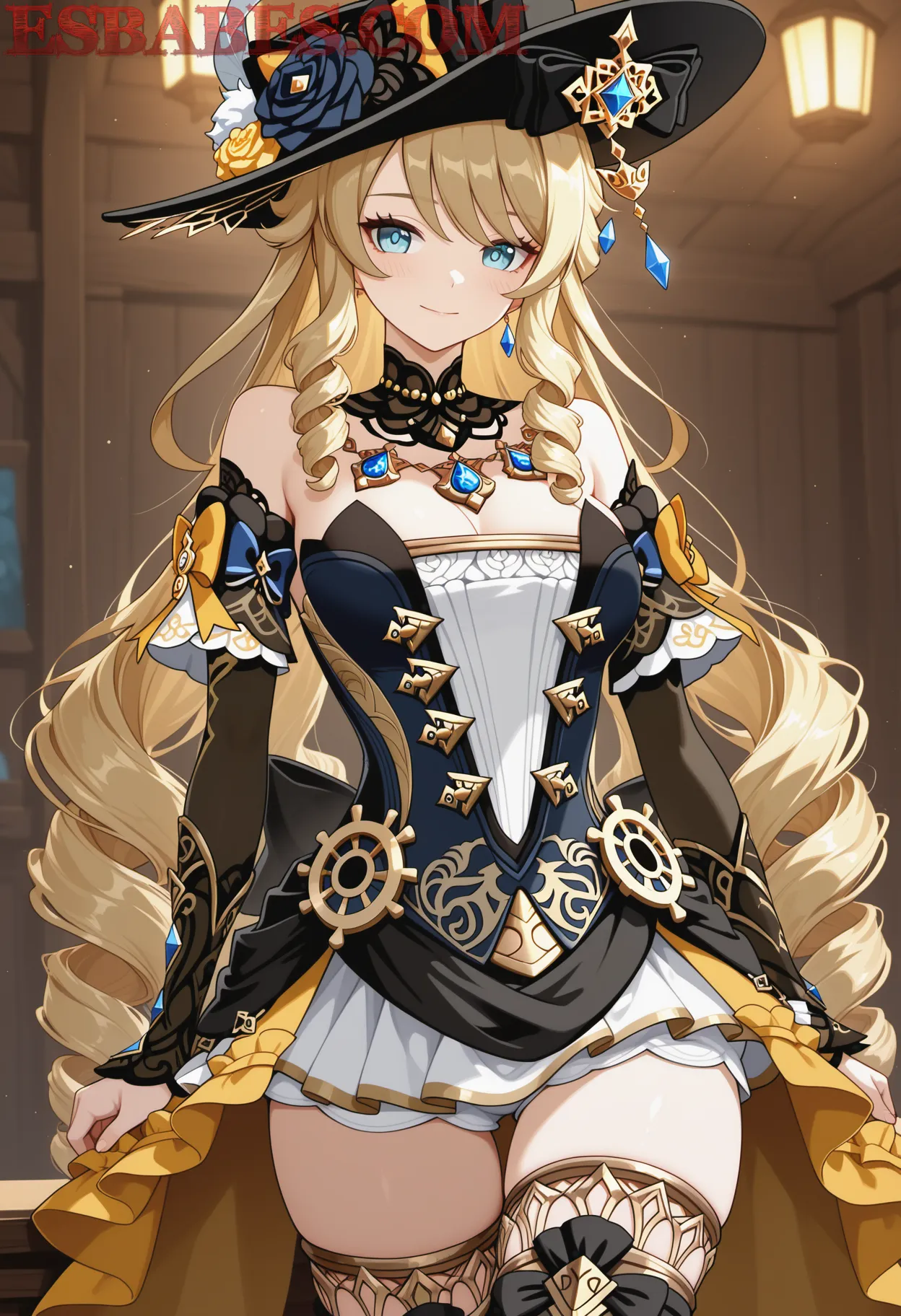 Arte ilustración increíble de Attack On Titan Frieren Anime Streaming Catgirl Doujinshi generado por IA