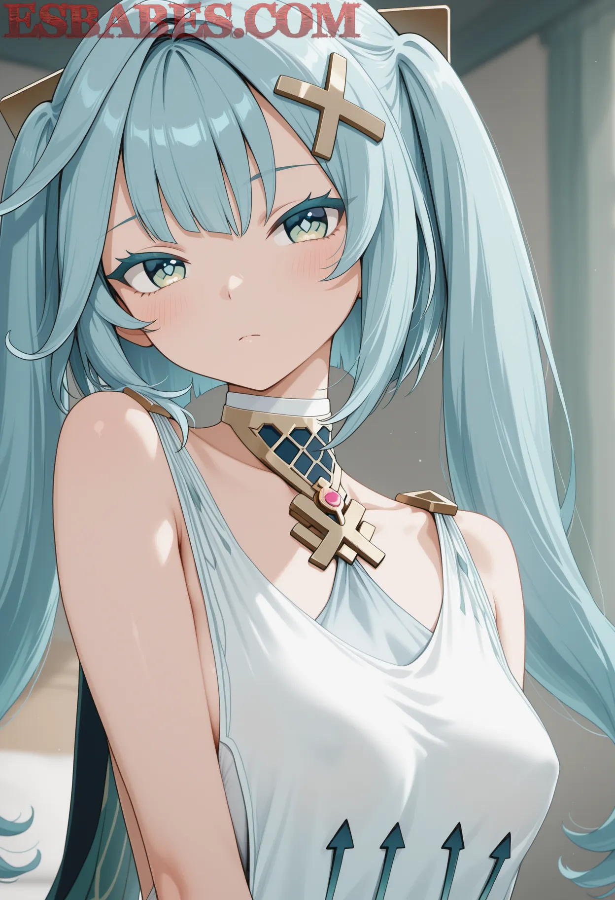 Arte ilustración increíble de Best Anime Steins Gate Bara Harem Yandere generado por IA