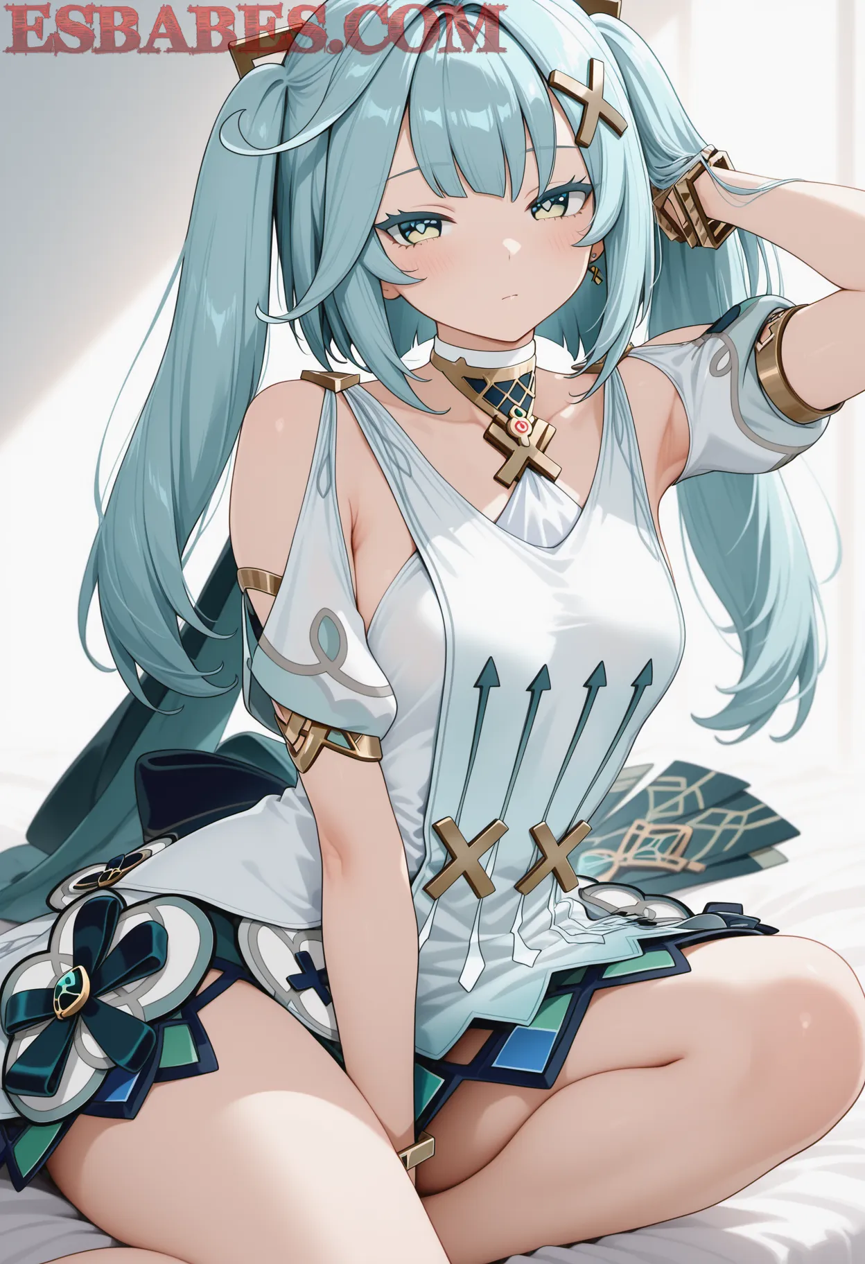 Arte ilustración increíble de Blue Box New Anime Eren Yeager Anime Conventions Maid generado por IA