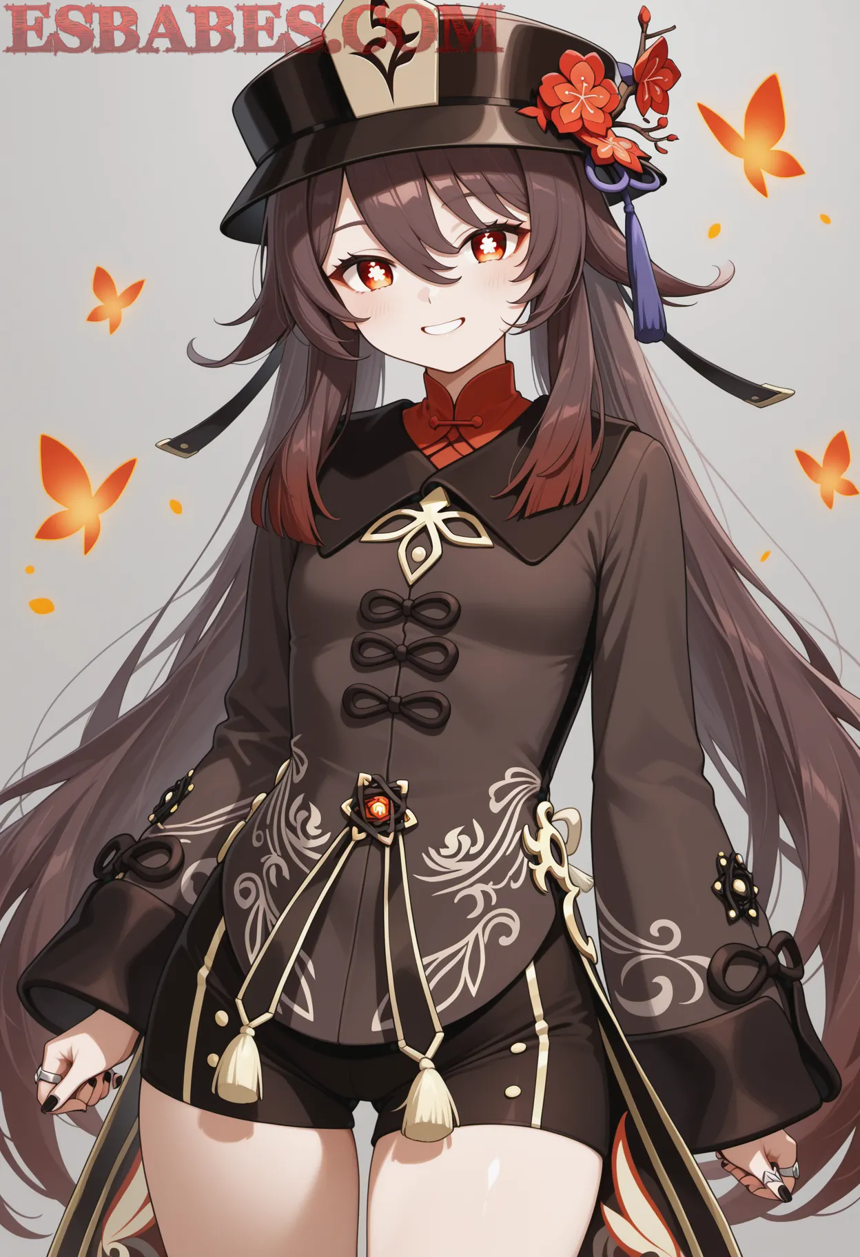 Arte ilustración increíble de Cosplay Neon Genesis Evangelion Anime Merch Kemonomimi Bara generado por IA