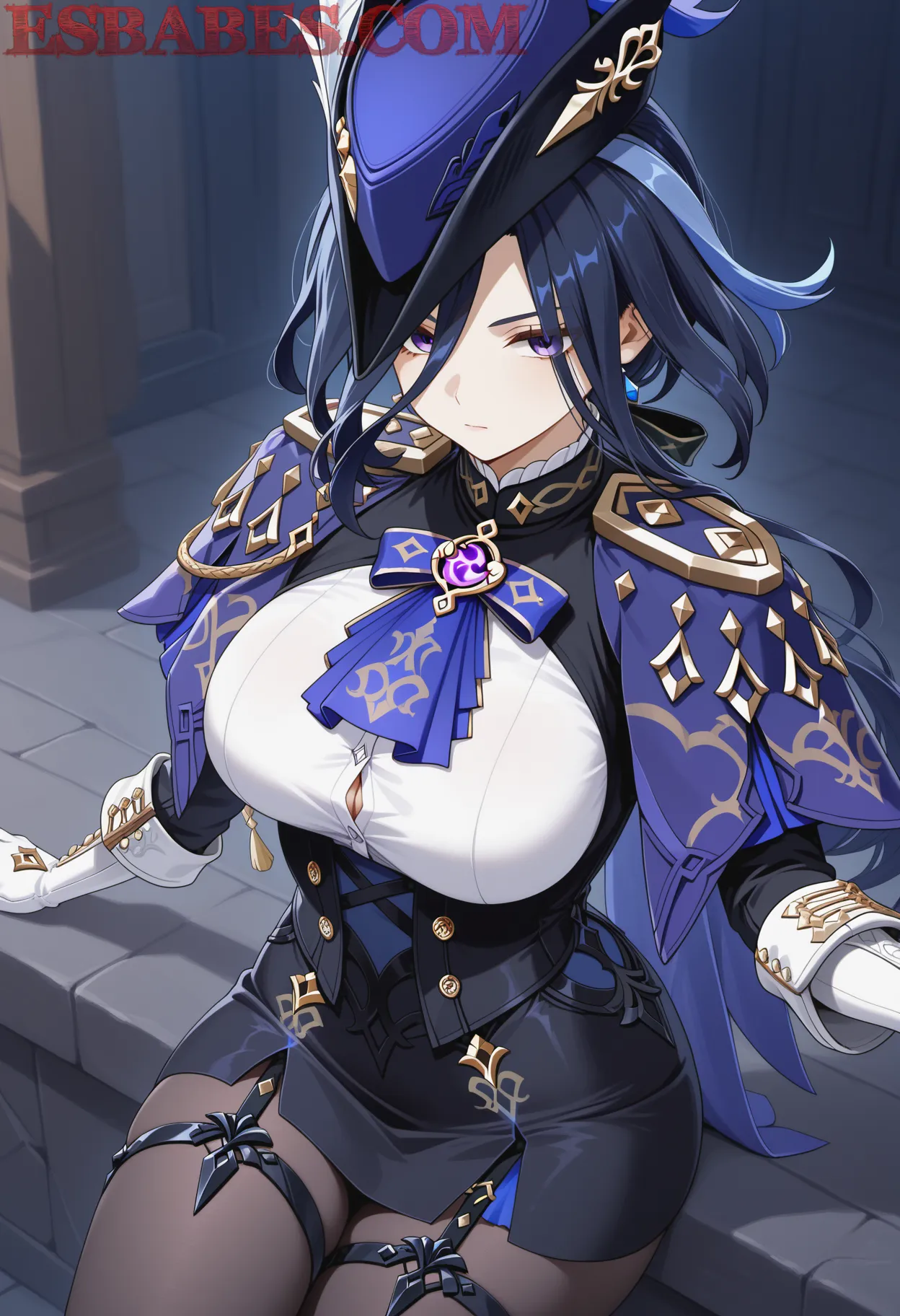 Arte ilustración increíble de Cowboy Bebop Crunchyroll Gojo Satoru Lolicon Reverse Harem generado por IA