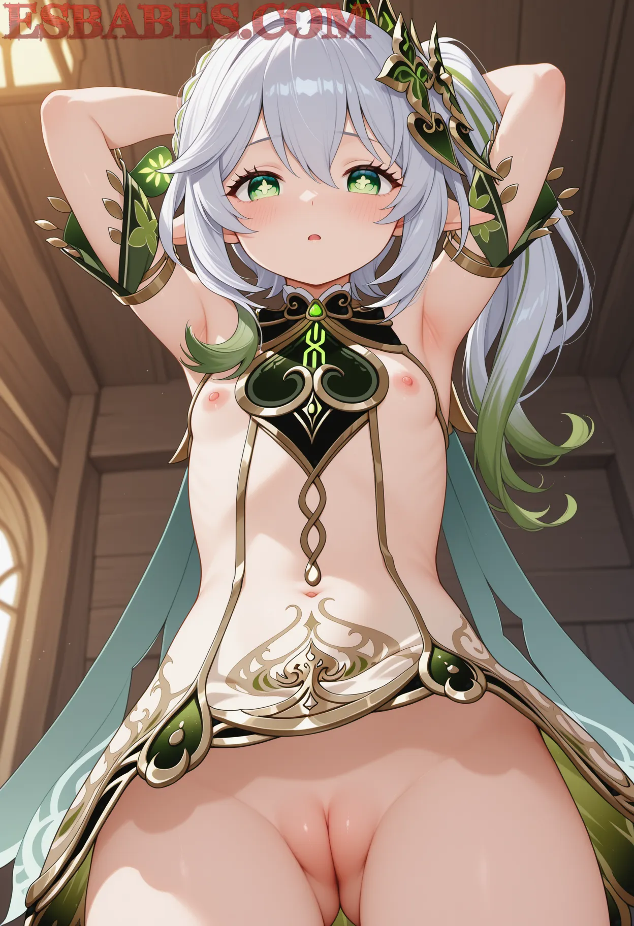 Arte ilustración increíble de Dandadan Attack On Titan Isekai Luffy Tsundere generado por IA