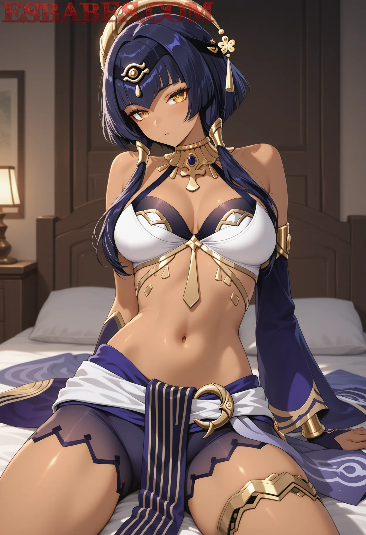 Arte ilustración increíble de Dragon Ball Gojo Satoru Chainsaw Man Vinland Saga Yaoi generado por IA