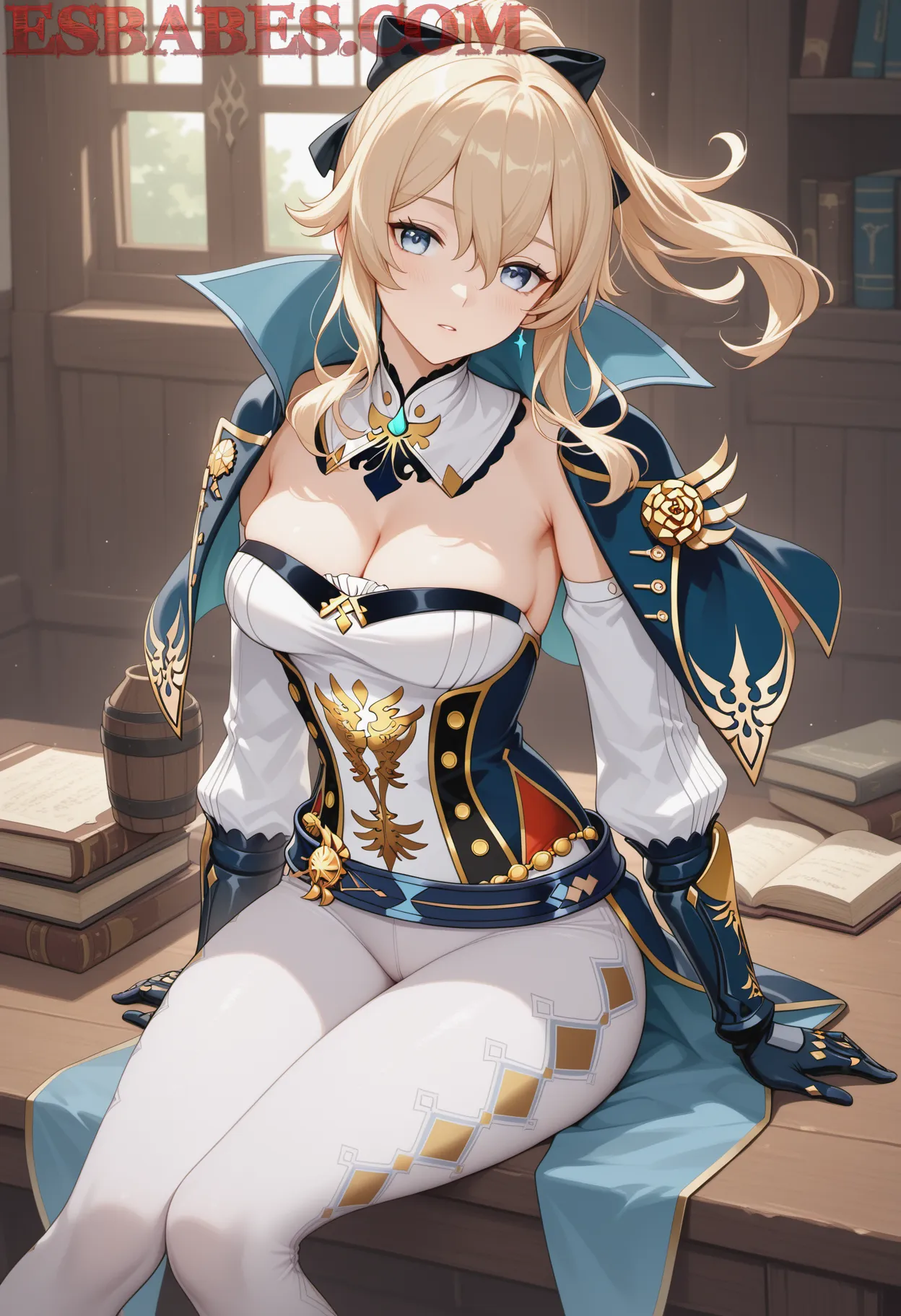 Arte ilustración increíble de Free Anime Anime Characters Hidive Bishoujo Tsundere generado por IA